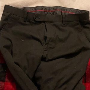 Men black dress pants